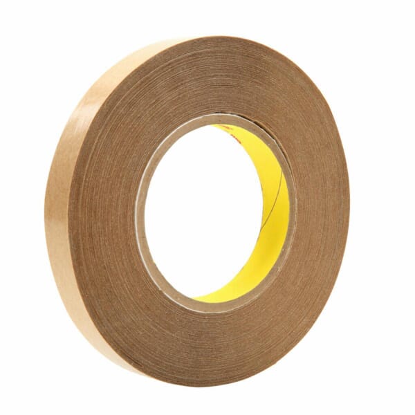 3M 7000048416 950 Adhesive Transfer Tape, 60 yd L 3/4 in W, 5 mil THK, Acrylic Adhesive, Tan