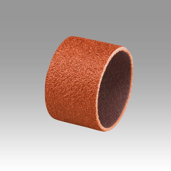 3M 7010508202 Cloth Band, 0.5 in Dia 0.5 in L Band, P240 Grit, Aluminum Oxide Abrasive