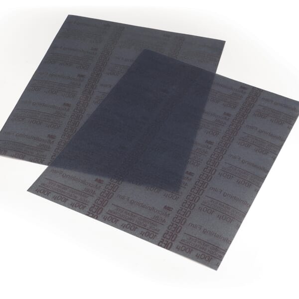 3M 7010510215 468L Type E Sheet, 52 in L 10.5 in W, Silicon Carbide Abrasive, Polyester Film Backing