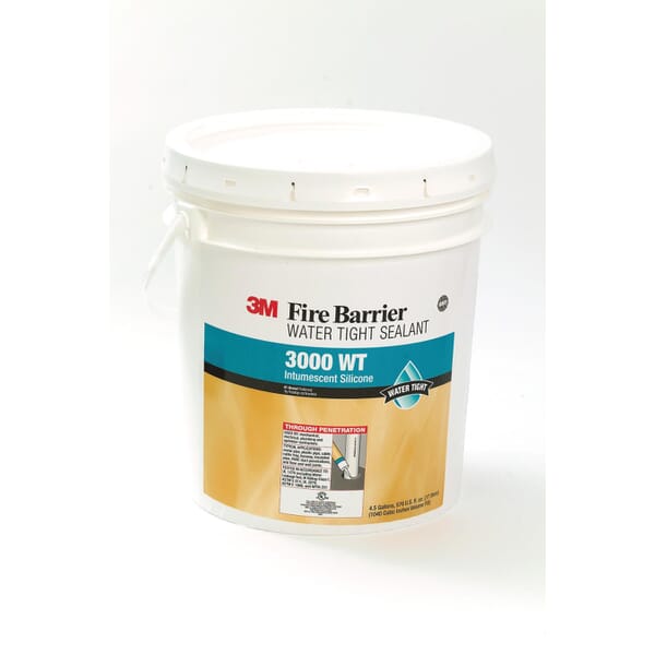3M 7100006306 Watertight Fire Barrier Sealant, Pail Container