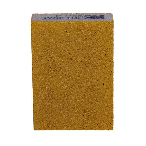 3M 7000047820 Advanced Bare Surface Sanding Sponge, 3-3/4 in OAL x 2-1/2 in OAW x 1 in THK Overall, 100 Grit, Medium Grade