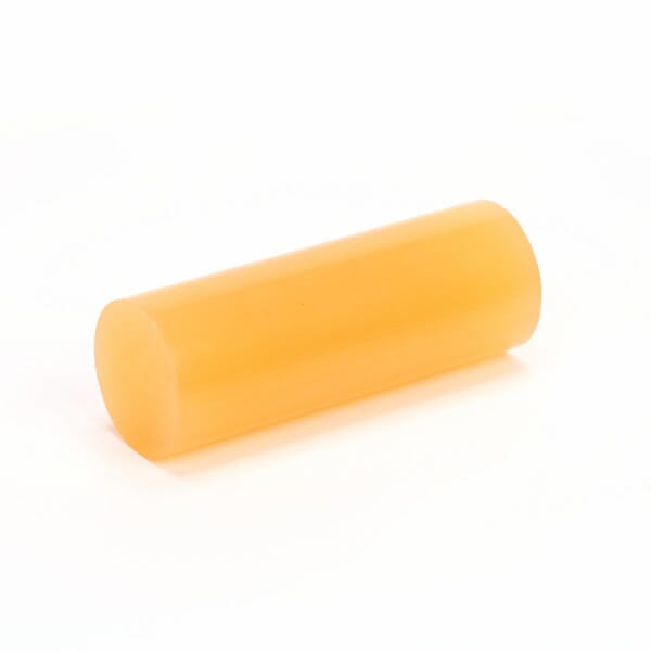 3M 7100020456 3738 Q Hot Melt Adhesive, Tan, 3 in L, 130 deg F