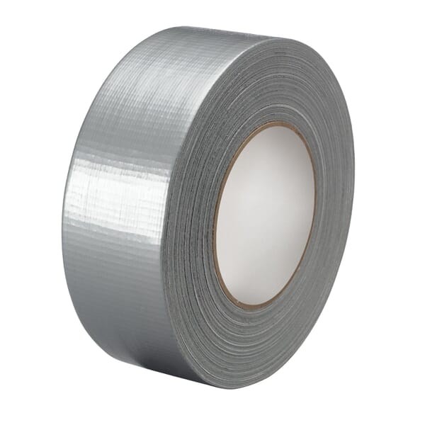 3M 7100029108 3900 Multi-Purpose Tape, 60 yd L 1.88 in W, 7.6 mil THK, Rubber Adhesive, Polyethylene/Cloth Scrim Backing, Silver