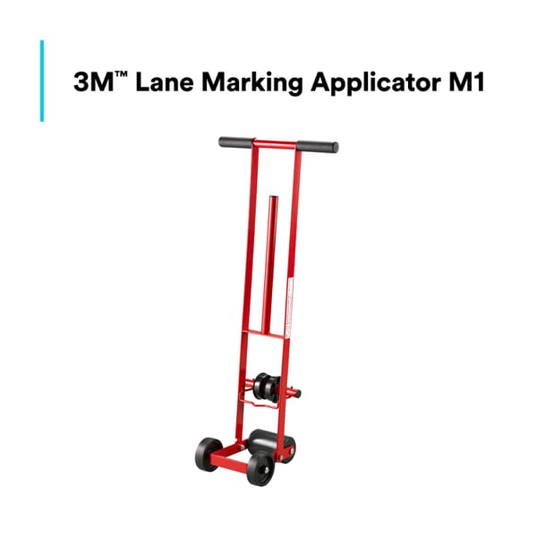 3M 7100030346 M1 Lane Marking Applicator, Red