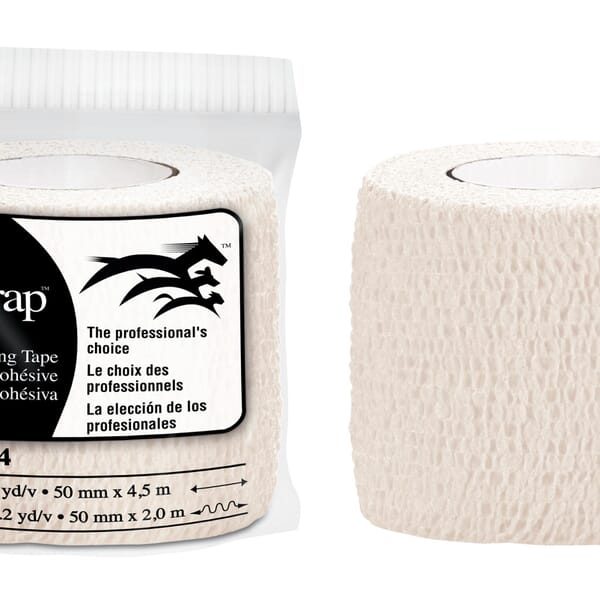 3M 7100031640 Stretched Bandaging, 5 yd L x 2 in W, White, Vetrap