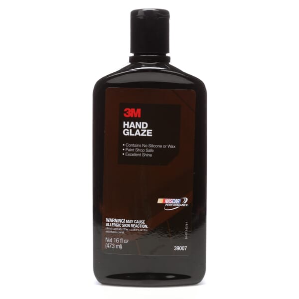 3M 7100033289 Non-Wax Hand Glaze, 16 oz Container, Brown