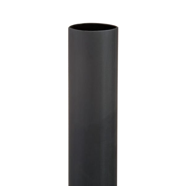 3M 7000133618 E31.000BK48 Tubing, 0.32 in ID Recovered, 48 in L, Polyolefin, Black