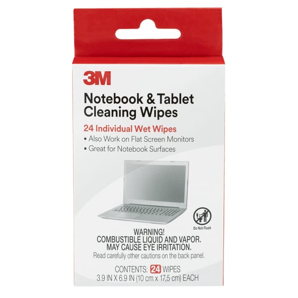 3M 7100037456 Cleaning Wipe, 4 x 7 in