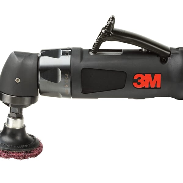 3M 7100075504 Disc Sander, 2 in Dia Disc, 0.5 hp, 23 Lpm Air Flow, 90 psi