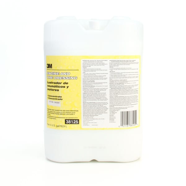 3M 7100079771 Engine and Tire Dressing, 5 gal Container Pail Container, White, Liquid Form