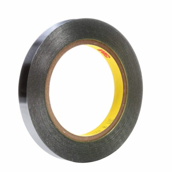 3M 7000049078 421 Lead Foil Tape, 36 yd L 0.5 in W, 6.3 mil THK, Rubber Adhesive, Lead Foil Backing, Dark Silver