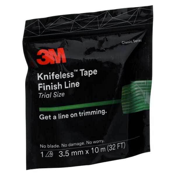 3M 7100104852 Knifeless Tape, 10 m L x 3.5 mm W, Green