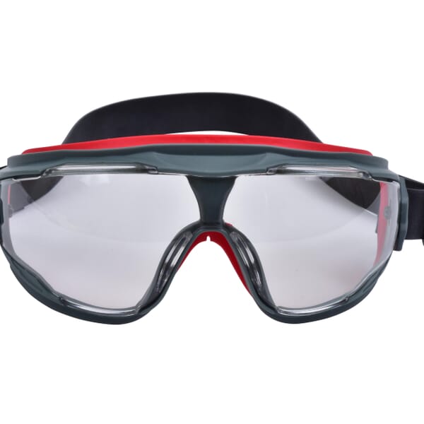 3M 7100112956 500 Indirect Vent Premium Splash Protection Safety Goggles, Anti-Fog/Anti-Scratch Clear Polycarbonate Lens, Yes % UV Protection, Neoprene Strap, ANSI Z87.1-2003, CSA Z94.3