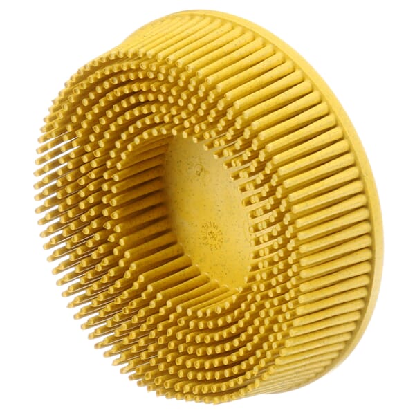 3M 7100138320 Quick-Change Bristle Disc, 3 in Dia Brush, 5/8 in Center Hole, Ceramic Fill