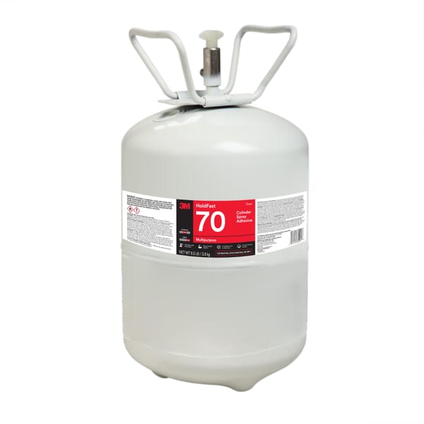 3M 7100138480 70 Spray Adhesive, 8.5 lb, Transparent