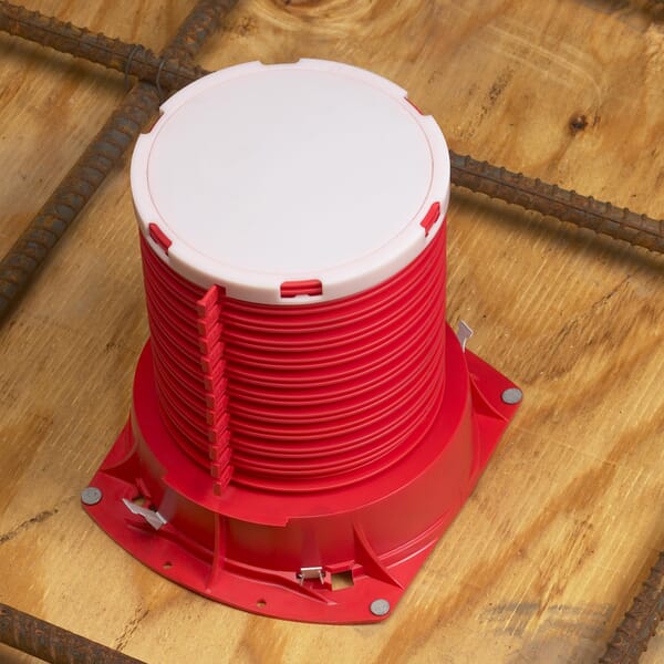 3M 7100138818 Fire Barrier Cast-In Device, For Use With Plastic Pipes, 3 hr Fire Rating