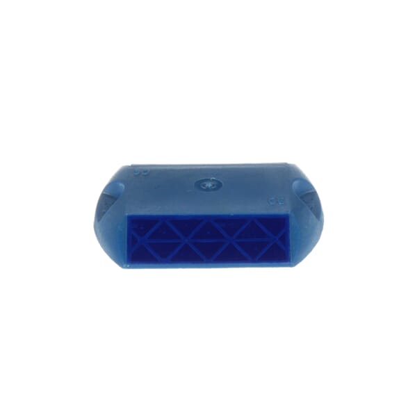 3M 7000055480 290 Marker, 4 in L x 5/8 in W, Blue, Polycarbonate Glass, 2-Way