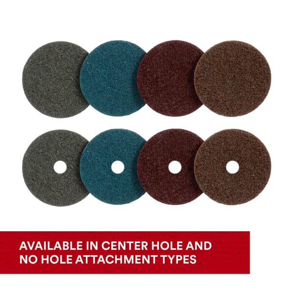 3M 7000000653 Surface Conditioning Disc, 7 in Dia Disc, Coarse Grade, Aluminum Oxide Abrasive, Paper Backing