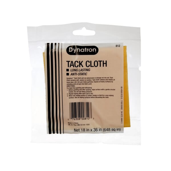 3M 7100143450 Tack Cloth, 36 in L x 18 in W, Yellow