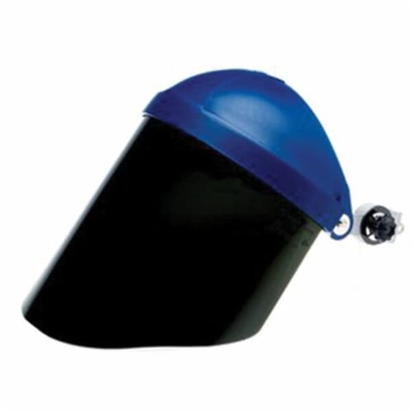 3M 078371-82706 General Purpose Faceshield Window, Shaded Dark Green, Polycarbonate, 9 in H x 14-1/2 in W x 0.8 in THK Visor, For Use With Headgear or 3M Cap Style Mount Headgear, 5.0 Lens Shade