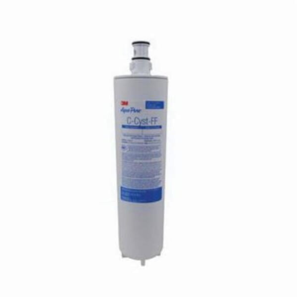 3M Aqua-Pure 7100071161 Quick-Change Under Sink Filter Cartridge, 3-3/16 in Dia Outside x 15-5/32 in H, 1.5 gpm Flow Rate, 40 to 100 deg F, 125 psi Max Pressure