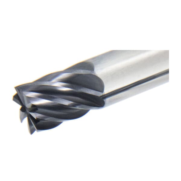 A Brand AE-MS-H 8549740 8540 Advanced Performance Center Cutting Regular Length Single End Square End Mill, 4 mm Dia Cutter, 10 mm Length of Cut, 4 Flutes, 6 mm Dia Shank, 60 mm OAL, Durorey Coated