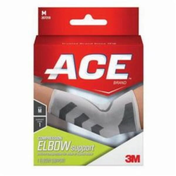 ACE 7100088579 Reusable Elbow Brace, M, White