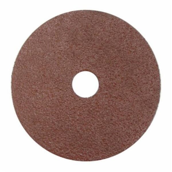 Tiger Aluminum 59808 Coated Abrasive Disc, 2 in Dia Disc, 80 Grit, Medium Grade, Aluminum Oxide Abrasive, Plastic Button Attachment