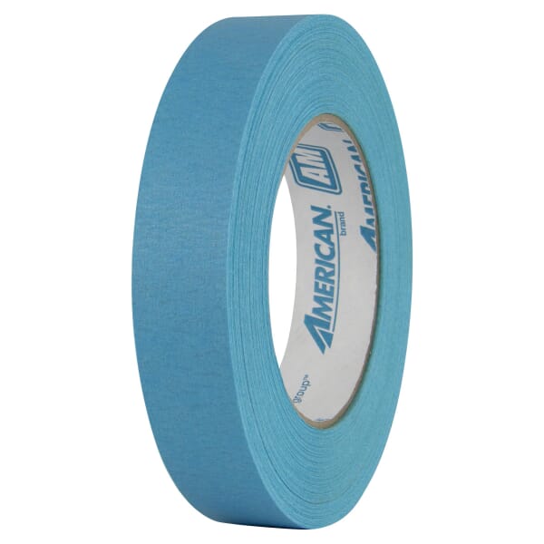 Intertape AM2455 AquaMask Medium Temperature Medium Grade Masking Tape, 54.8 m L x 24 mm W, 6.6 mil THK, Natural Rubber/Resin Adhesive, Saturated Crepe Paper Backing