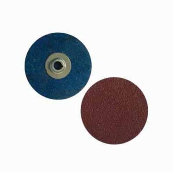 ARC 31653 Quick-Lok Coated Abrasive Quick-Change Disc, 2 in Dia, 60 Grit, Medium Grade, Aluminum Oxide Abrasive, Type R Attachment