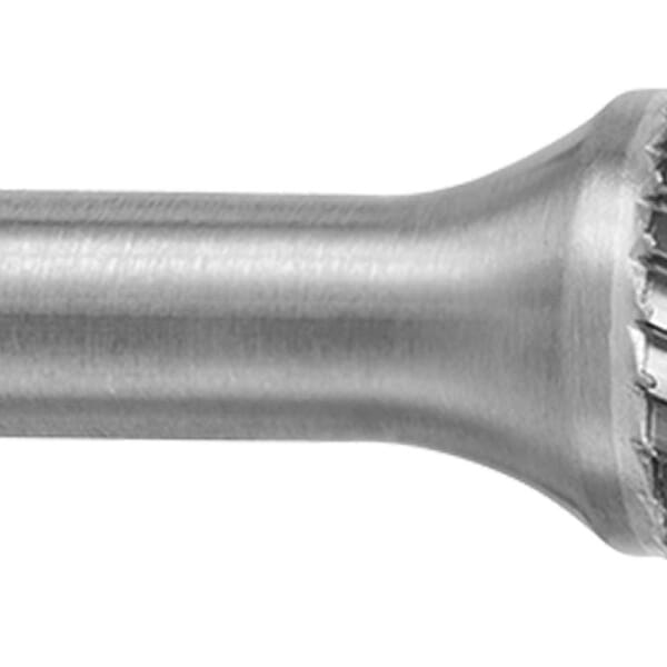 ATA SGSPRO 10028 Universal SA Imperial Carbide Burr, Flat End, Cylindrical - No End Cut (Shape SA) Head, 1/4 in Dia Head, 1 in L of Cut, 2 in OAL, Double Cut
