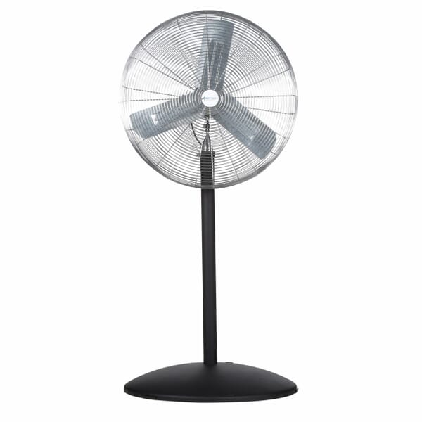 Airmaster 71586 Direct Drive Non-Oscillating Pedestal Fan, 30 in, 6100/4400/2700 cfm Flow Rate, 115 VAC, 3.5 A, Import
