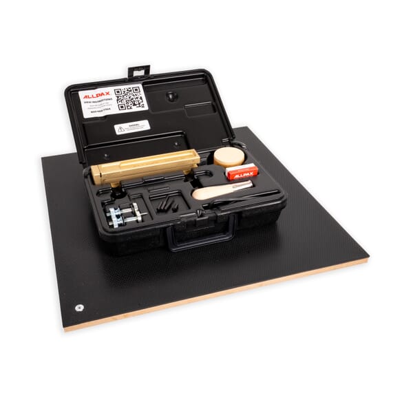 Allpax AX6010 6000 Heavy Duty Standard Gasket Cutter Kit, 1/4 in ID to 13 in OD Dia Cutting