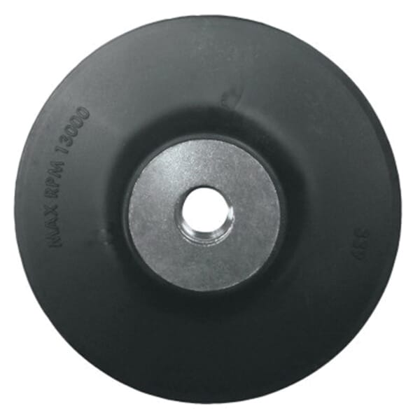 Anchor 91009 Firm Grit General Purpose Back-Up Pad, 7 in Dia Pad, 7 in L x 7 in W, Arbor Attachment