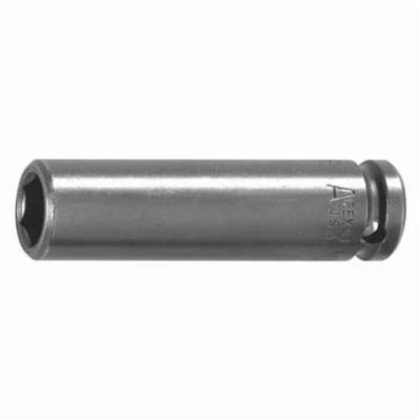 Apex 10MM33 Extra Long Length Socket, Metric, 3/8 in Female Square Drive, 10 mm Socket, 6 Points