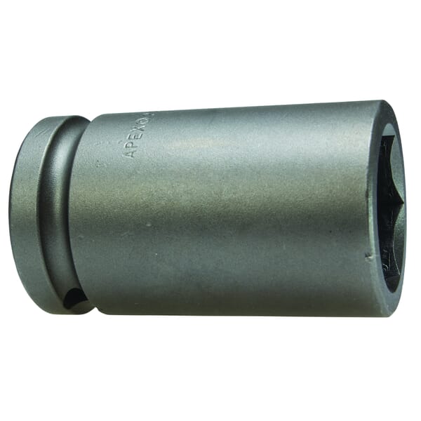 Apex 14MM25 Long Length Socket, 1/2 in Square Drive, 14 mm Hex Socket, 6 Points