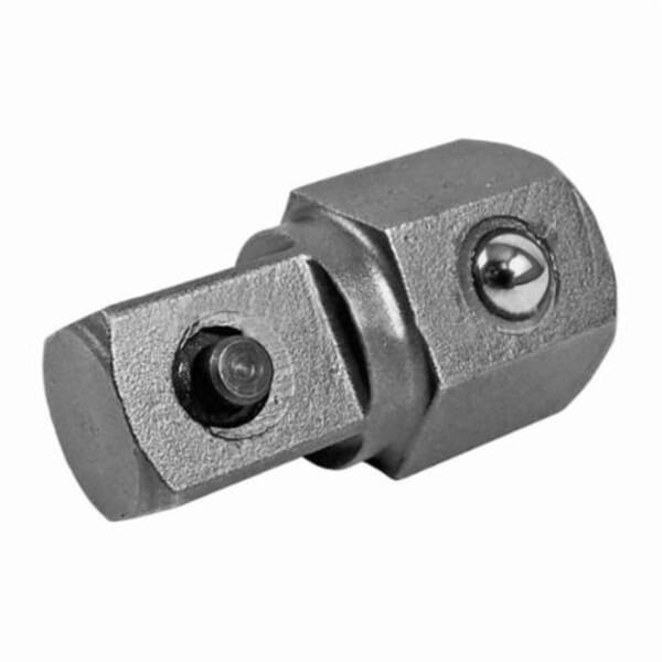 Apex A-3-14MM Socket and Ratchet Wrench Adapter, Hex x Square Drive, 14 mm x 3/8 in Male Drive, Male x Male Adapter, ASME B107.113, High Carbon Alloy Steel