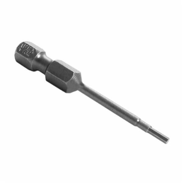 Apex AM-4MM Socket Head Power Drive Bit, 4 mm Hex Point, 6 in OAL, Steel