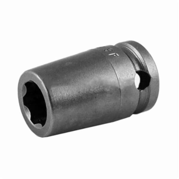 Apex SF-10MM13 Standard Length Socket, Metric, 3/8 in Female Square Drive, 10 mm Socket, 6 Points
