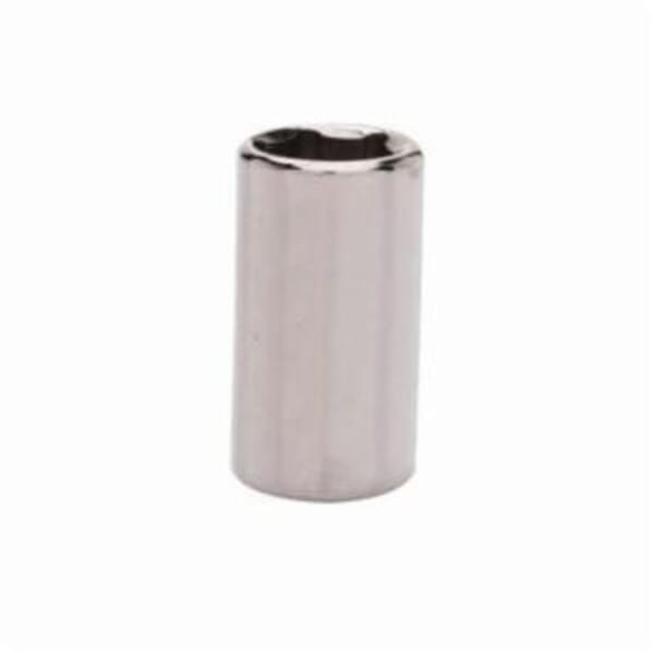 Armstrong 10-006D Standard Length Socket, 1/4 in Square Drive, 3/16 in, 6 Points