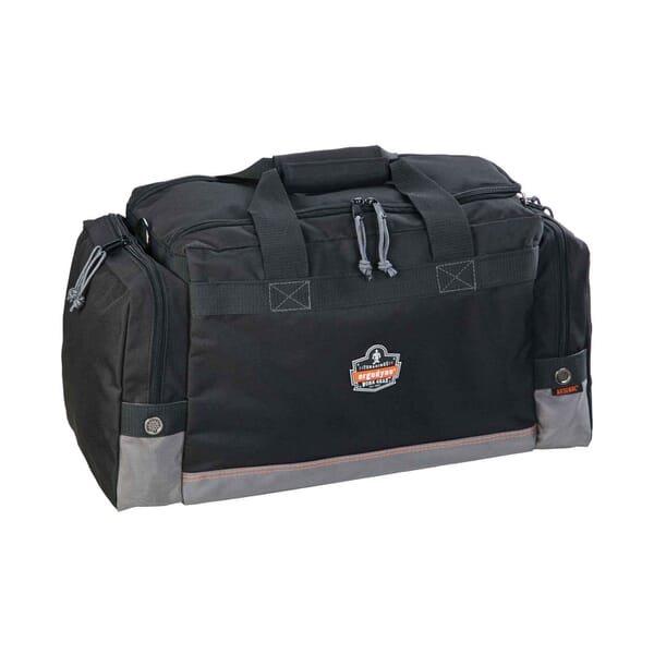Arsenal 13016 5116 General Duty Medium Duffel Gear Bag, Black, 600D Polyester, 2679 cu-in Storage, 12 in H x 9-1/2 in W x 23-1/2 in D