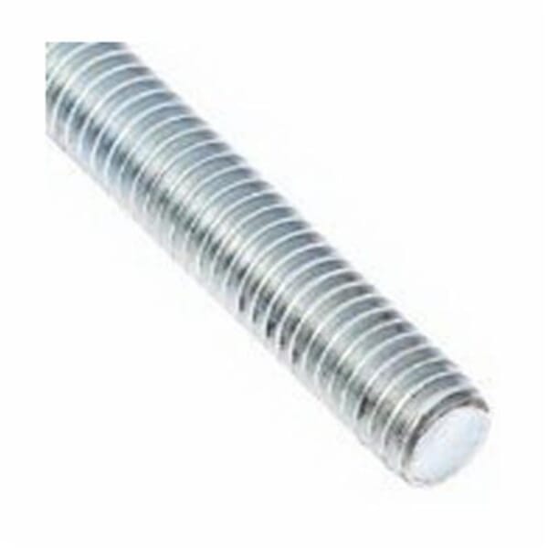 BBI 777061 All Threaded Rod, 5/8-11, 3 ft OAL, Steel Alloy, Zinc CR+3