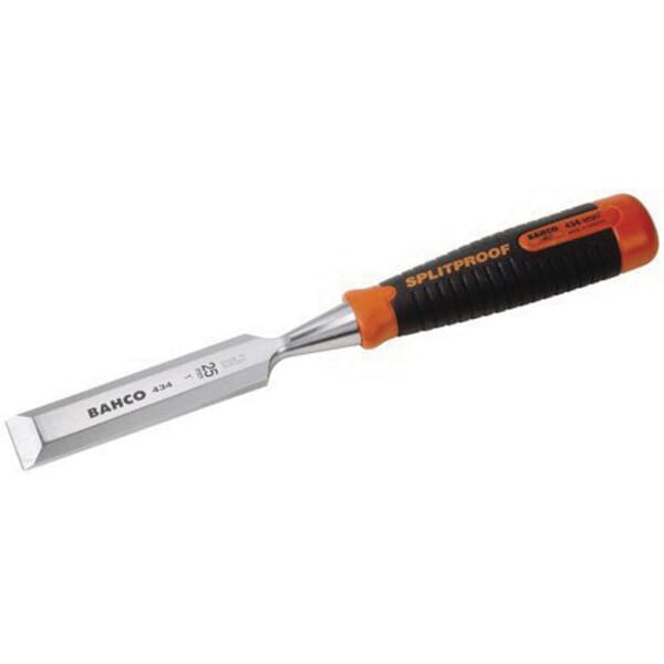 Bahco 434-25 Ergo Chisel, 1 in High Quality Tool Steel Tip, 10-3/4 in OAL