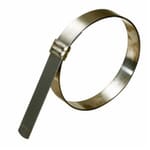 Band-It JS2019 Junior Buckle Locking Preformed Hose Clamp, 13/16 in Closed Dia x 0.025 in THK, 201 Stainless Steel, Domestic