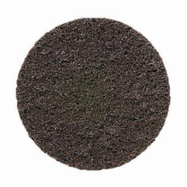 Norton Rapid Prep 66261008822 Non-Woven Abrasive Quick-Change Disc, 4 in Dia, 50 Grit, Coarse Grade, Aluminum Oxide Abrasive, Type TR (Type III) Attachment