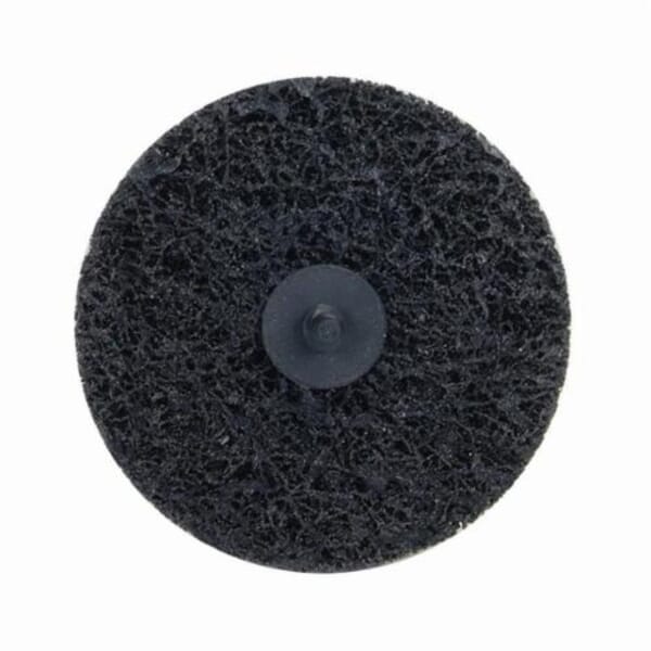 Norton Rapid Strip 66261016580 Non-Woven Abrasive Quick-Change Disc, 4 in Dia, Extra Coarse Grade, Silicon Carbide Abrasive, Type TR (Type III) Attachment