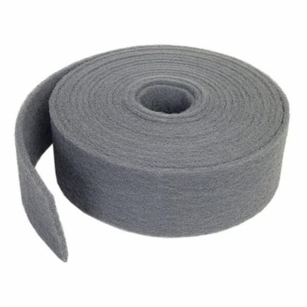Norton 66261058357 Clean and Finish Roll, 4 in W x 30 ft L, 400 to 600 Grit, Ultra Fine Grade, Silicon Carbide Abrasive