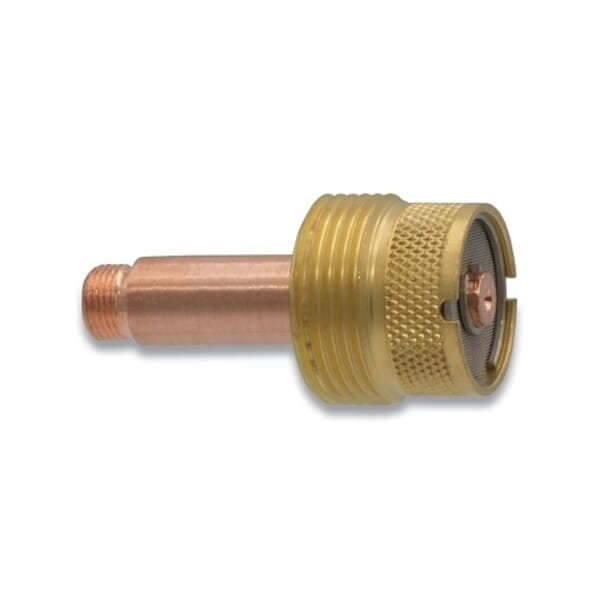 Best Welds 45V64 900 Gas Lens Large Collet Body, For Use With #17, #18, #26 Torches, 30 A, Brass/Copper
