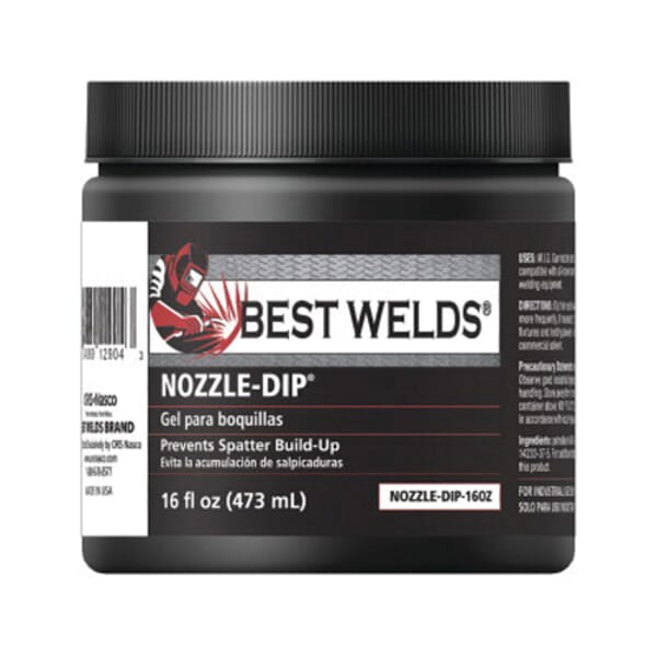 Best Welds 905NOZZLEDIP Nozzle Dip Gel, 16 oz Jar, Gel Form, Blue
