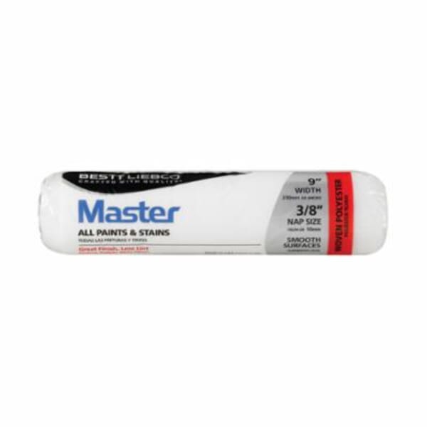 Bestt Liebco 555993900 Master Roller Cover, 3/8 in Nap, 9 in L, Woven Polyester, Smooth